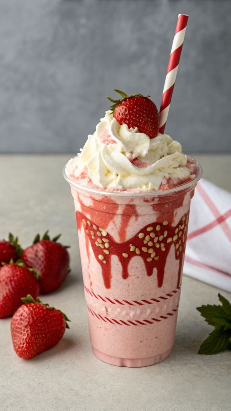 Shake de morango 500ml